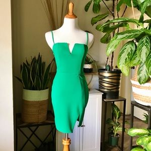 Stealing Hearts Green Dress | Fashion Nova